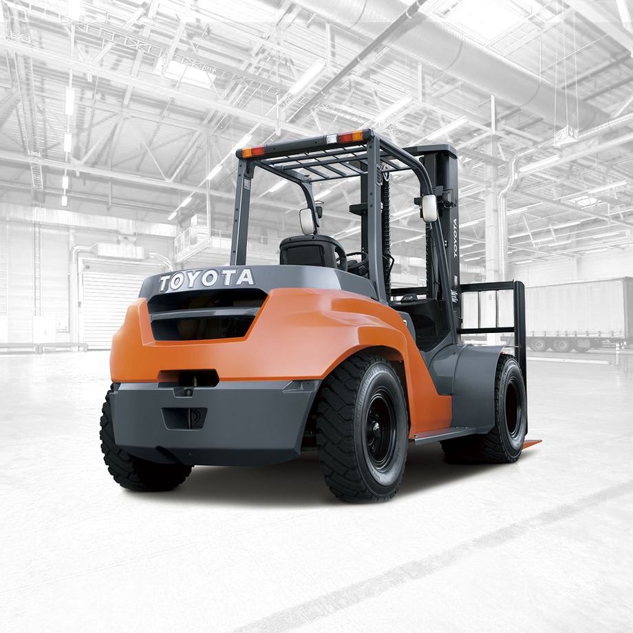 Toyota Industrial Equipment Forklift Outdoor Operation Navana Limited 8FG 8FD 35-50N Series
