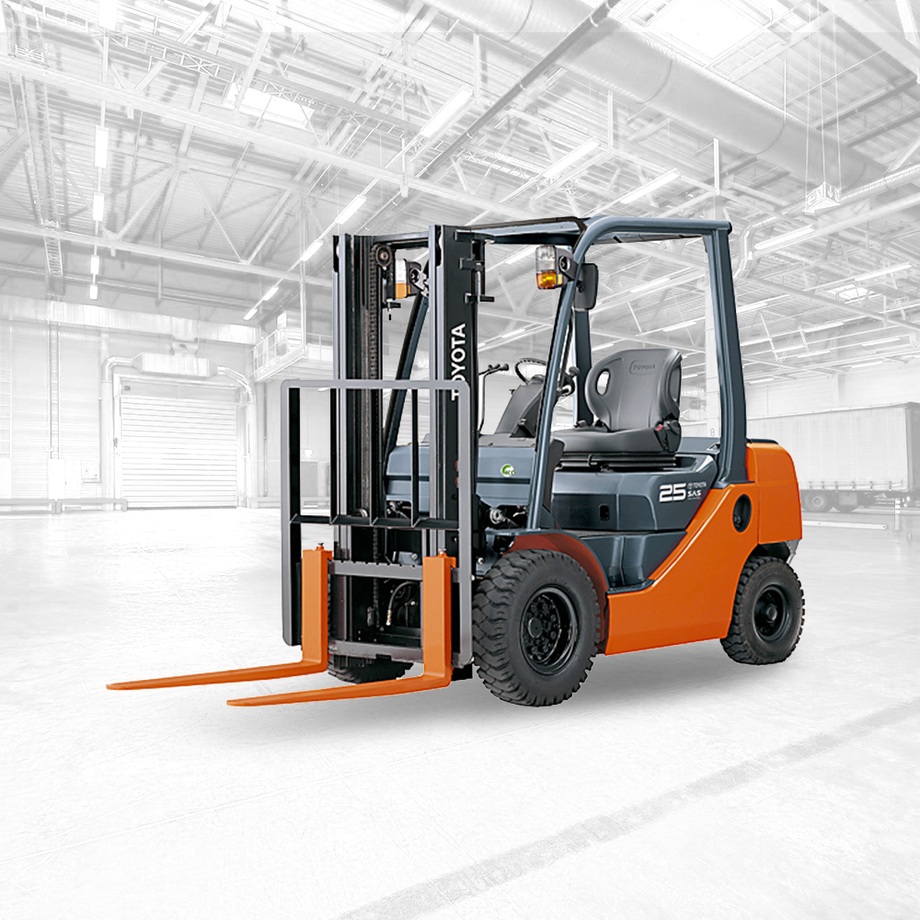Toyota Industrial Equipment Forklift Outdoor Operation Navana Limited 8FG 8FD 10-J35 Series